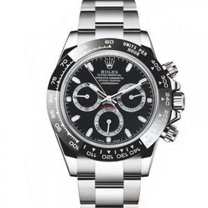 N fábrica v8 versión 904 acero a medida Rolex Daytona reloj mecánico de los hombres reloj mecánico réplica reloj