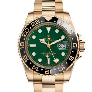 Rolex 116718-LN-78208 Greenwich Series V7 Edition Reloj mecánico para hombre Placa verde