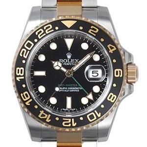 EW Rolex Greenwich Tipo II Serie 116713-LN-78203 Reloj GMT para hombre en oro