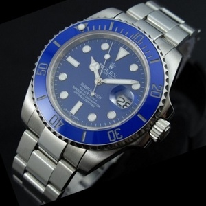 Reloj suizo Rolex Rolex Stalker para hombres Blue Water Ghost Blue Water Ghost Automatic Mechanical Men's Watch