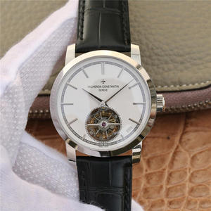 Vacheron Constantin VC Heritage Series 6000T/000R/B346 reloj hombre reloj de cuero correa tourbillon movimiento