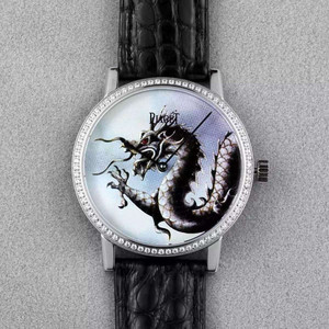 Piaget Dragon y Phoenix serie GOA36540 reloj formal ultrafino