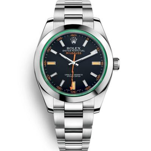 [N Versión de fábrica] Rolex Lightning Green Glass m116400gv-0001 Reloj mecánico automático reloj para hombre