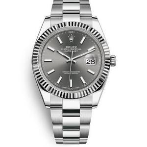 Rolex Datejust m126334-0013 Reloj mecánico automático para hombre (gris)
