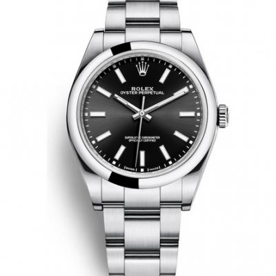 AR Rolex m114300-0005 Oyster Perpetual serie reloj mecánico para hombre réplica reloj - Haga un click en la imagen para cerrar