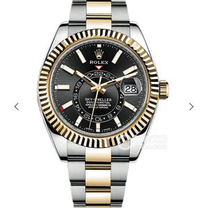 Rolex Oyster Ikuinen SKY-DWELLER m326933-0002 Toiminnallinen Miesten mekaaninen watch