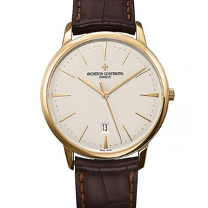 FK Vacheron Constantin 85180 / 000J-9231 Heritage Classic -sarjan kello miesten kello nahkahihna Automaattinen mekaaninen liike