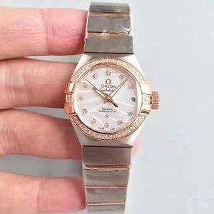 3S a produit la série OMEGA Constellation de la série PLUMA montre à plumes légères équipée d'un mouvement 8520 montre pour femme "Constellation"