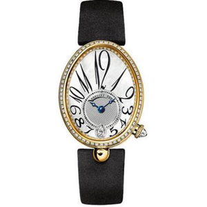 Montre pour dames napolitaine Breguet, montre mécanique pour dames de haute qualité, diamant 18k or.