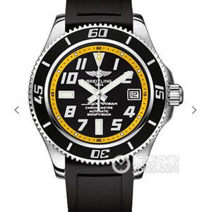 GM Breitling SUPEROCEAN42 Superocean 42 série de montres Superocean 42 bague intérieure de montre, avec jaune, rouge, bleu, noir et blanc
