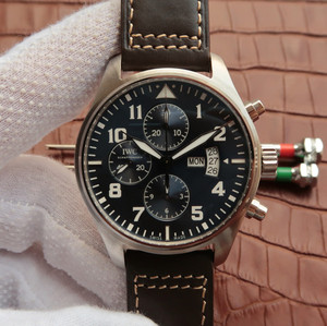 IWC pilot series IW377706, AISI316L mechanical men's watch