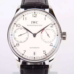IWC Portuguese 7th Chain V3 Upgraded Version Equipped with Customized Version of Cal.51011 Fully Automatic Movement Men's Watch