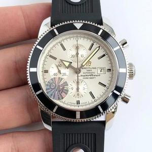 Le dernier chef-d’œuvre de l’OM, la série Super Ocean, revient fort. Montre mécanique chrono pour homme, bracelet en caoutchouc