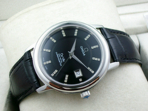 Omega Diefei série automatique mécanique transparente ultra-mince montre pour hommes d’affaires (visage noir)