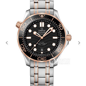 VS Omega Seamaster 300 Series 210.20.42.20.01.001 Rose Gold Automatic Mechanical Movement Men's Watch