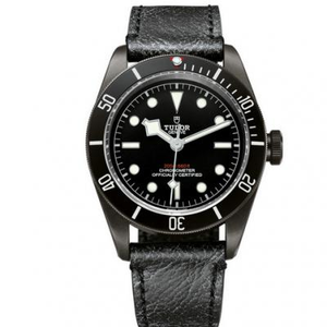 ZF Factory Tudor Inheritance Series m79230dk-Antique Leather Strap Small Black Flower Men's Watch Watch Original Mold