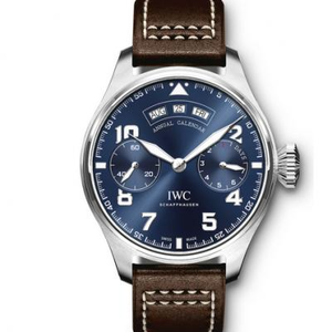 YL Factory IWC Large Pilot Series Little Prince IW502703 Calendrier annuel Dafei Full Real Function Large Calendar Montre homme.