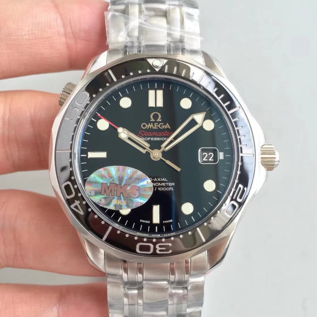 MKS classic product---Omega Seamaster 300M series watch Automatic winding movement Men's watch - Cliquez sur l'image pour la fermer