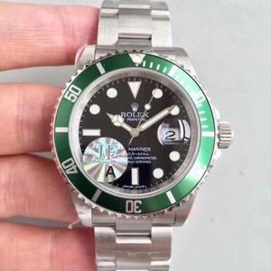 JF boutique Rolex 16610LV d'aois taibhse uisce faire trastomhas 40mm x 12.5mm