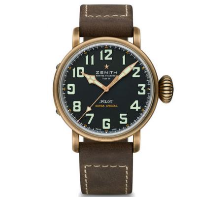 XF factory re-enacts Zenith 29.2430.679/21.C753 pilot Dafei bronze men's watch - Click Image to Close