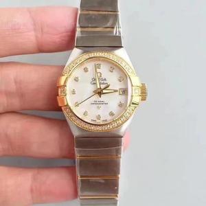 3S produced OMEGA Constellation series PLUMA light feather watch equipped with 8520 movement "Constellation" ladies watch