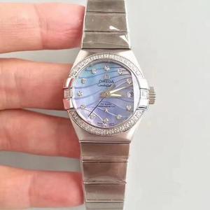 3S produced OMEGA Constellation series PLUMA light feather watch equipped with 8520 movement "Constellation" ladies watch