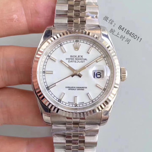 Top AR factory replica Rolex Datejust Series Men's Automatic Mechanical Watch Original Material