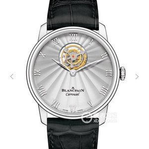 re-engraved Blancpain classic series 66228 Automatic true tourbillon watch.