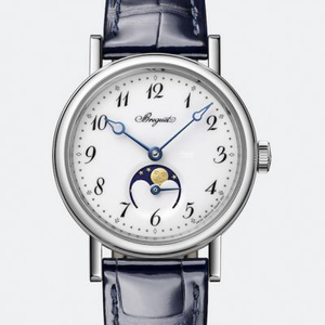 TW factory Breguet Moon Phase Classic Series 9087BB/29/964 men’s automatic machinery Watch.
