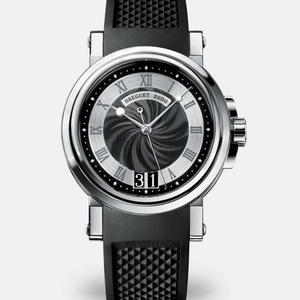 Breguet Marine 5817 watch 18k rose gold men's automatic mechanical belt watch