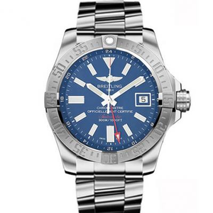 Breitling Avenger Series A3239011/C872/170A Four-Hand GMT World Time Steel Band Men's Mechanical Watch.