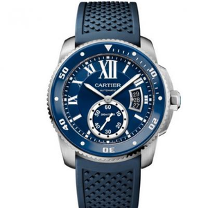 Cartier CARTIER WSCA0011 diving watch silicone strap men's watch