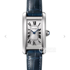 GS Cartier American Tank WSTA0016 watch gracefully debut, slim and colorful appearance, ladies watch