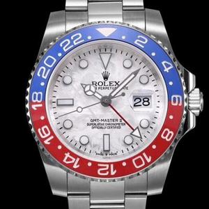 DJ new product] Meteorite" dial GMT 126719BLRO ROLLIS GMT family first meteorite Face watch 904L Oyster watch.