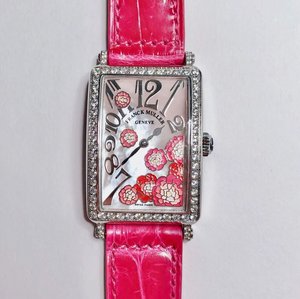 FM Franck Muller method Mullin DOUBLE MYSTERY series mechanical female watch jewelry inlay fashion atmosphere