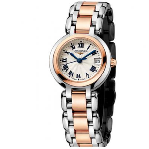 GS factory watch Longines Heart and Moon series L8.110.5.78.6 elegant female watch calendar type mother-of-pearl gold