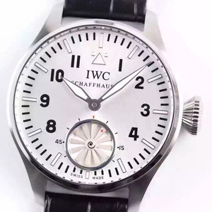 IWC turbo fly large pilot Series, Seagull 6497 modified genuine manual movement men's watch.