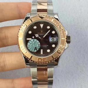 Rolex Yacht-Master 16623 black mother-of-pearl watch from JF factory