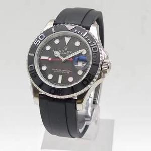 JF new product ROLEX Rolex Yacht-Master series YM new yacht steel shell ceramic ring true original 1:1 opening mold