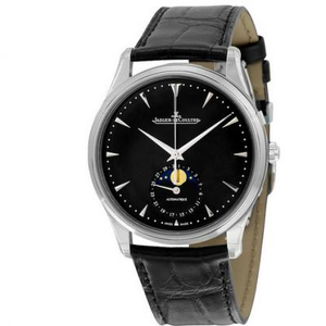 Jaeger-LeCoultre 1368470 classic moon phase steel belt men’s mechanical watch.