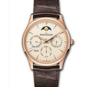 V9 replica Jaeger-LeCoultre Master Series Q1302520 rose gold perpetual calendar mechanical men's watch
