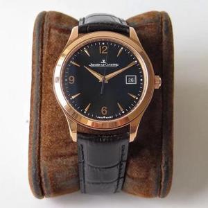 ZF Factory's top replica Jaeger-LeCoultre Master Series Q1392420 watch rose gold black face