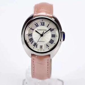 Women's KW factory genuine open mold Cartier key women's clothing 35mm, which is the new blue balloon, with Japanese 9015 movementOM Seamaster300m 42mm 210.30.42.20.01.001 om purchased the original 1-1 model to create a men's watch