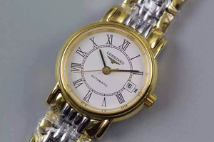 Longines magnificent series classic ladies watch through the bottom