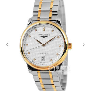 MK replica Longines 18k gold men's mechanical watch 6-digit single calendar