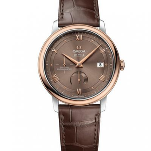 TW Omega De Ville Multifunction Series 424.23.40.21.13.001, leather strap Automatic mechanical men's watch 316L
