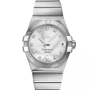 VS Omega Constellation 123.10.38.21.52.001 is the essence of Omega. A good-looking style stainless steel strap men