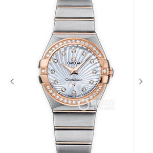 3s Omega latest upgraded version of Constellation Series 27MM ladies quartz watch