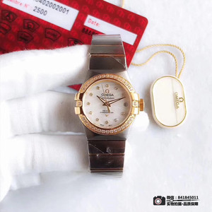 New Products Omega Constellation Series Ladies Mechanical Watch PLUMA Light Feather Fritillary Dial