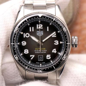 KKF TAG Heuer Autavia, automatic mechanical movement, men's watch, stainless steel strap